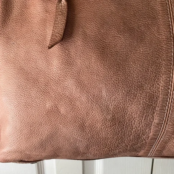 AMSTERDAM HERITAGE Beige Pieced Leather Studded Purse - Picture 9 of 12